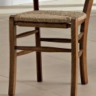 Cadeira de cozinha clássica em madeira maciça com design italiano - Monika Viadurini