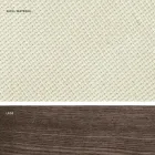 Cadeira de cozinha design em madeira e tecido fabricada na Itália, Egizia Viadurini