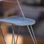Cadeira Cozinha Feita à Mão em Madeira e Aço Precioso Made in Italy - Granada Viadurini