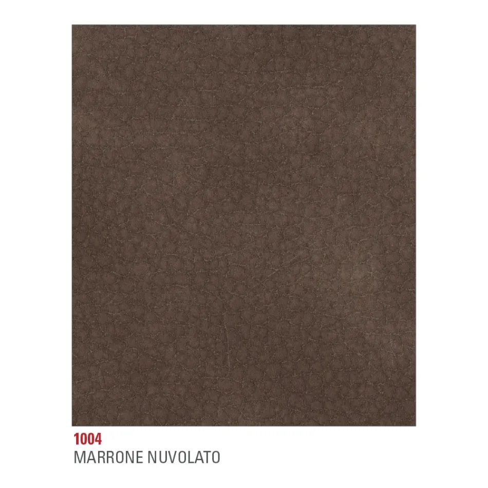 Cadeira de Cozinha Totalmente Estofada em Couro Ecológico Fabricado na Itália, 2 Peças - Maria Viadurini