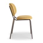 Cadeira Outdoor com Assento e Encosto Acolchoado Fabricado na Itália - Sisibold Viadurini