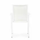 Cadeira de exteriores em alumínio com braços de Homemotion - Casper Design Viadurini