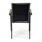 Cadeira de exterior em alumínio com Textilene de dupla camada - Excursion Viadurini