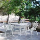 Cadeira Outdoor em Alumínio Pintado com Acabamento Mate, 2 Peças - Casiro Viadurini