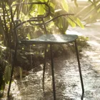 Cadeira Outdoor em Metal e Poliuretano Fabricado na Itália, 2 Peças - Trosa Viadurini