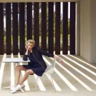 Cadeira de exterior em policarbonato e polipropileno design Faz Vondom Viadurini