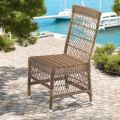 Cadeira Outdoor em Polyrattan com Almofada Opcional - Gigi