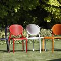 Cadeira Outdoor em Tecnopolímero Reforçado Made in Italy 6 Peças - Mafalda