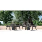Varaschin Emma cadeira ao ar livre em tecido e design de alumínio Viadurini