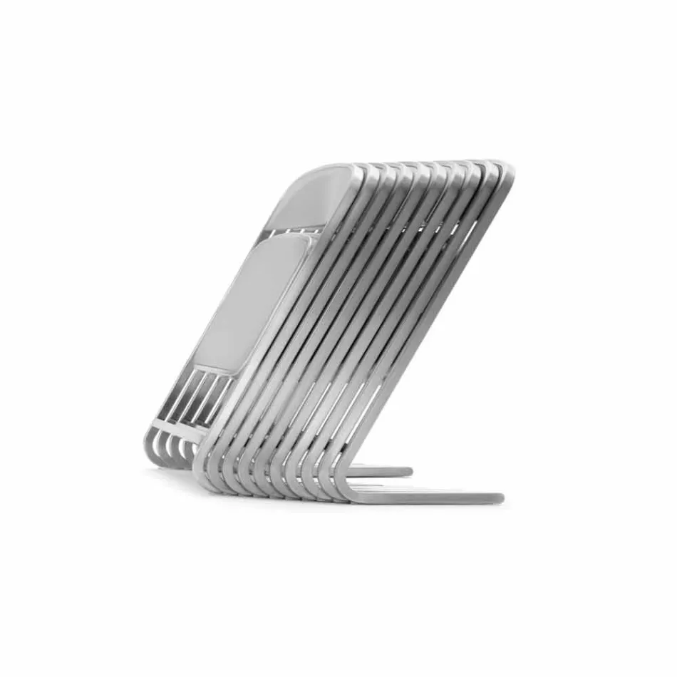 Cadeira de jardim empilhável em aço com design moderno feito na Itália - Boston Viadurini