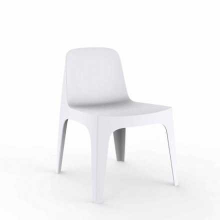 Cadeira de jardim empilhável de polipropileno sólida Vondom, design Viadurini