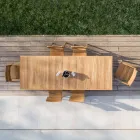 Cadeira de Jardim em Madeira Teca - Marie Viadurini