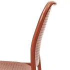 Cadeira de jardim em metal pintado Made in Italy 2 peças - Synergy Viadurini