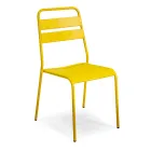 Cadeira de jardim totalmente em metal - Fita Viadurini