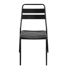 Cadeira de jardim totalmente em metal - Fita Viadurini