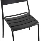 Cadeira de jardim totalmente em metal - Fita Viadurini