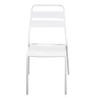 Cadeira de jardim totalmente em metal - Fita Viadurini