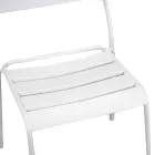 Cadeira de jardim totalmente em metal - Fita Viadurini