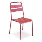 Cadeira de jardim totalmente em metal - Fita Viadurini