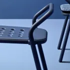 Cadeira de jardim estrutura de alumínio feita na Itália - Noss by Varaschin Viadurini