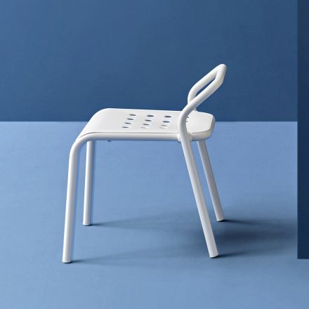 Cadeira de jardim estrutura de alumínio feita na Itália - Noss by Varaschin Viadurini