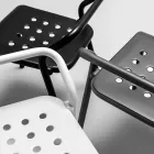 Cadeira de jardim estrutura de alumínio feita na Itália - Noss by Varaschin Viadurini