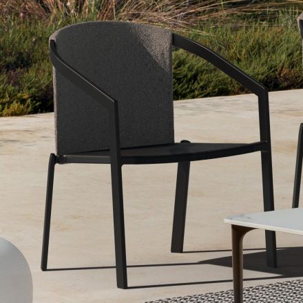 Estrutura de Cadeira de Jardim em Alumínio Pintado Made in Italy - Jouve Viadurini