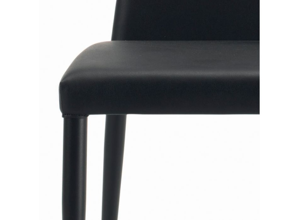 Cadeira interna totalmente acolchoada e estofada fabricada na Itália - Trieste Viadurini