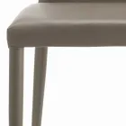 Cadeira interna totalmente acolchoada e estofada fabricada na Itália - Trieste Viadurini