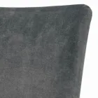 Cadeira de jantar totalmente acolchoada e estofada fabricada na Itália - Nápoles Viadurini