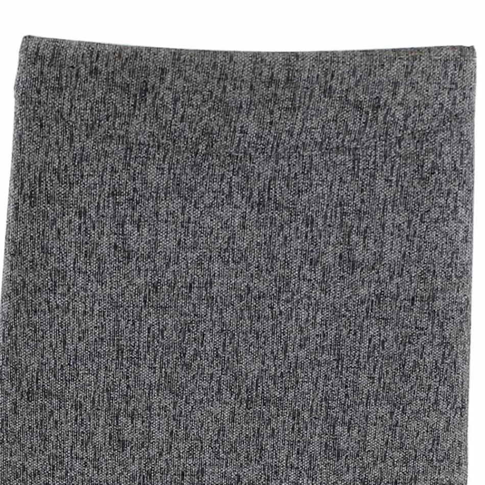 Cadeira de jantar totalmente estofada em tecido fabricado na Itália - Roslin Viadurini