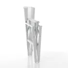 Cadeira Dobrável de Diretor em Alumínio e Textileno - Fluoro Viadurini