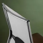 Cadeira ergonômica giratória para escritório com rodas e apoios de braço - Gimiglia Viadurini