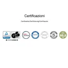 Cadeira ergonômica giratória para escritório com rodas e apoios de braço - Gimiglia Viadurini