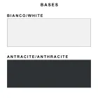 Cadeira de sala de estar elegante e moderna em tecido com borda - Scarat Viadurini