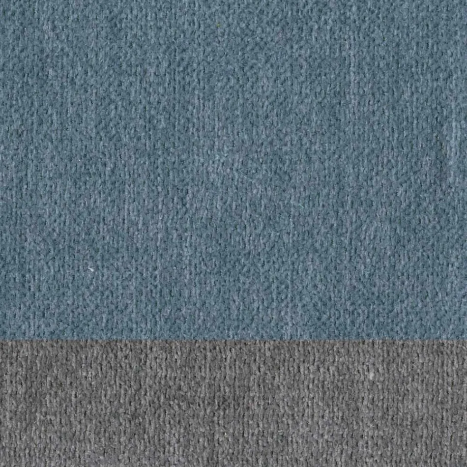 Cadeira de sala de estar elegante e moderna em tecido com borda - Scarat Viadurini