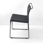 Cadeira de Sala de Estar em Tecido e Laqueado Made in Italy - Uralia Viadurini