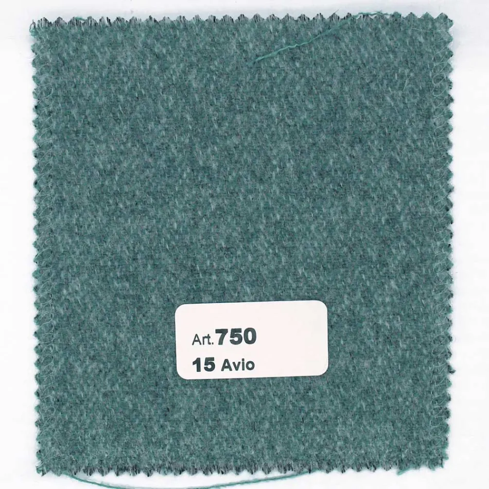 Cadeira de sala forrada com tecido fabricado na Itália - Roslin Viadurini