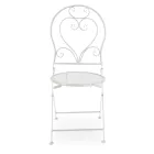 Cadeira de estilo clássico em metal - Cruise Viadurini