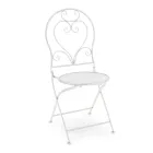 Cadeira de estilo clássico em metal - Cruise Viadurini