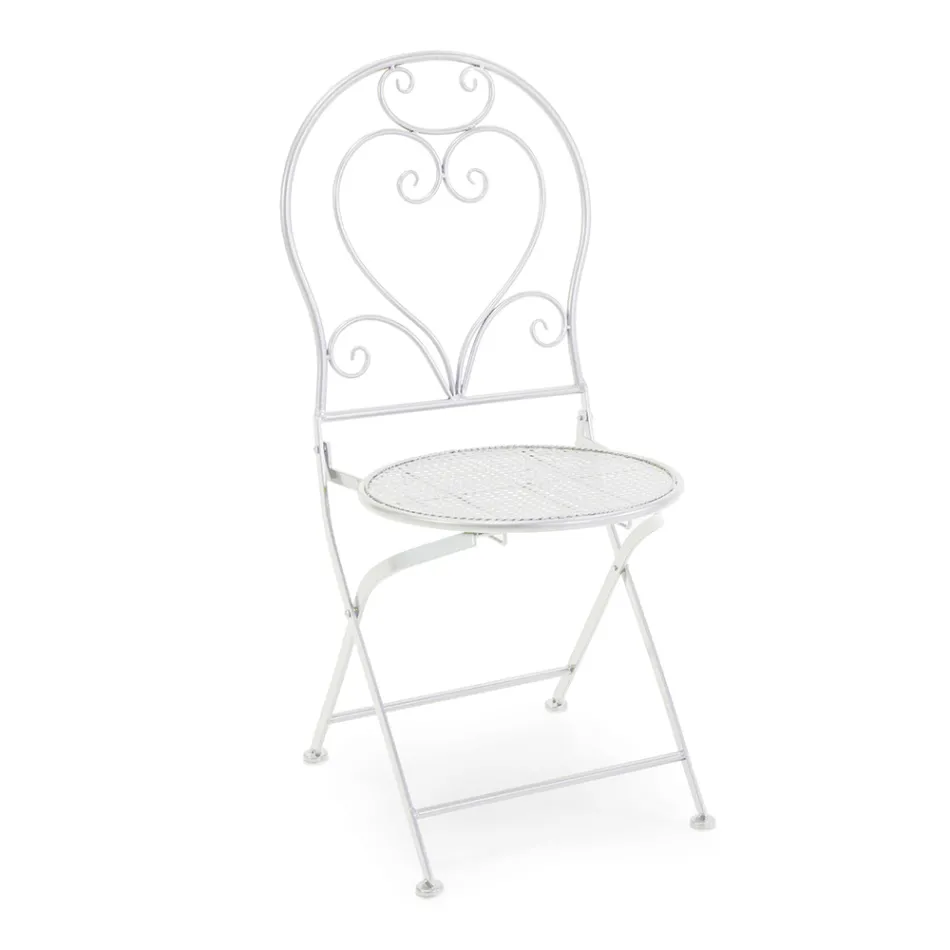 Cadeira de estilo clássico em metal - Cruise Viadurini