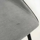 Cadeira design em tecido com pernas quadradas made in Italy, 4 peças - Oriella Viadurini