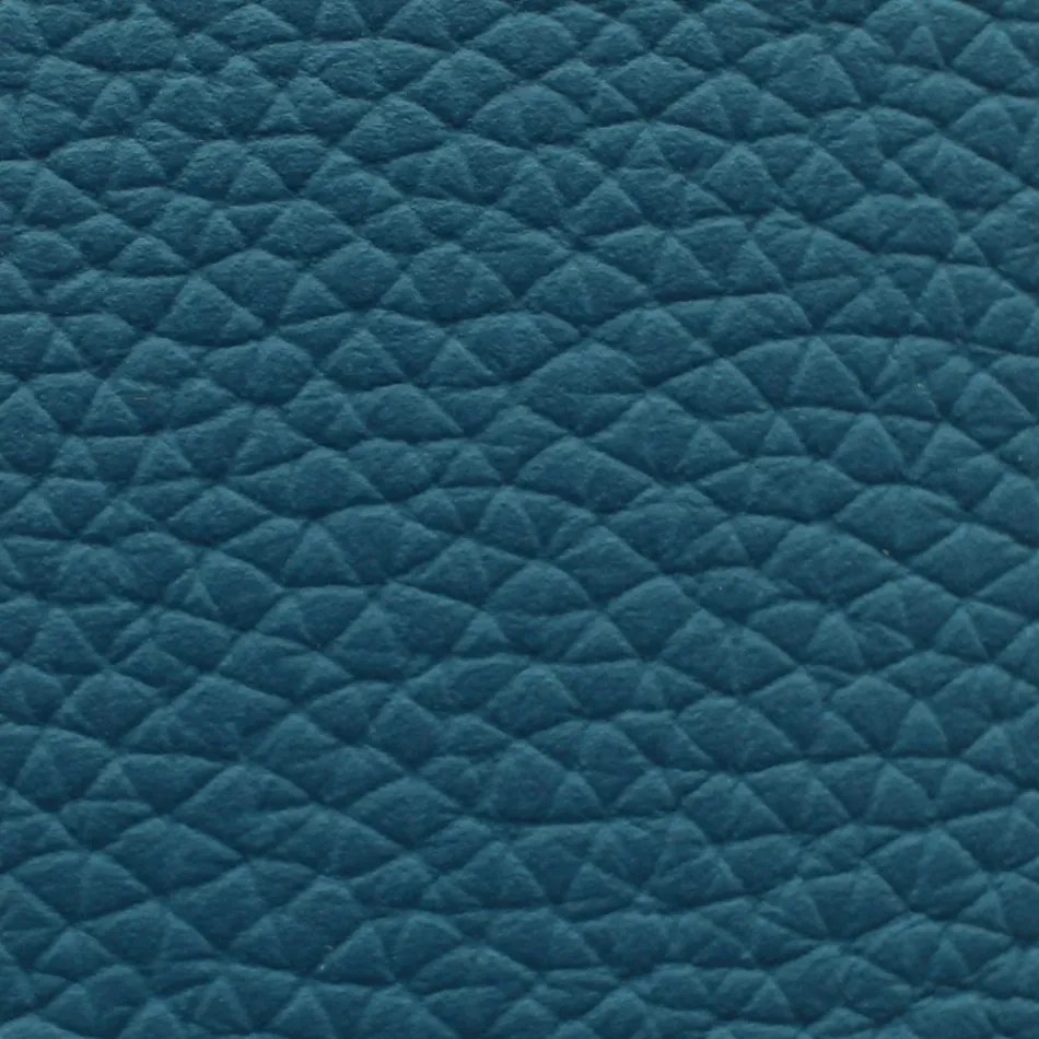 Cadeira de couro luxuosa com pernas de metal fabricada na Itália, 2 peças - Molde Viadurini