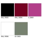 Cadeira de tecido luxuosa com base de metal fabricada na Itália, 2 peças - Alasca Viadurini