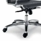 Cadeira executiva de design produzida na Itália na rede Agata Viadurini