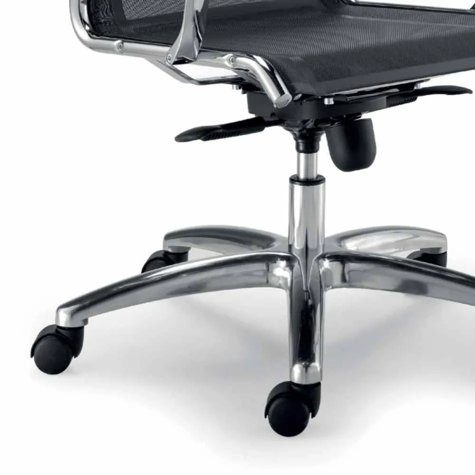 Cadeira executiva de design produzida na Itália na rede Agata Viadurini