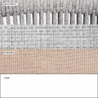 Cadeira empilhável para exterior com braços acolchoados H 73cm - Smart by Varaschin Viadurini