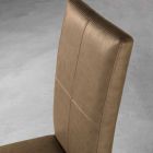 Cadeira estofada moderna em madeira de faia produzida na Itália Ponza Viadurini