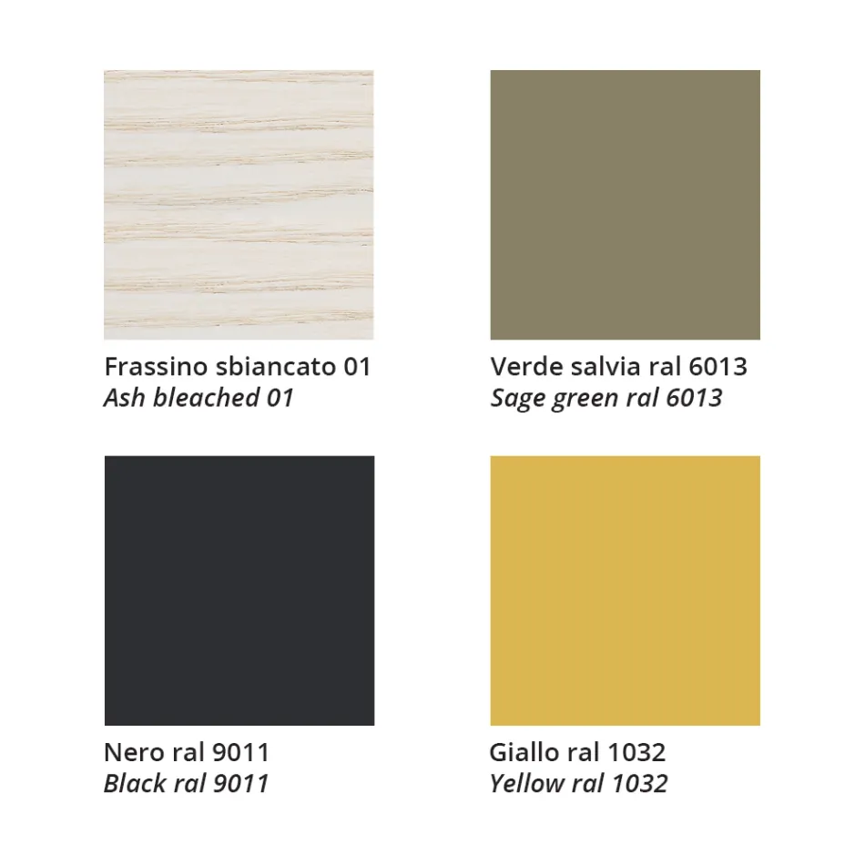 Cadeira Empilhável em Cinza com Assento em Tecido Made in Italy, 2 Peças - Oslo Viadurini