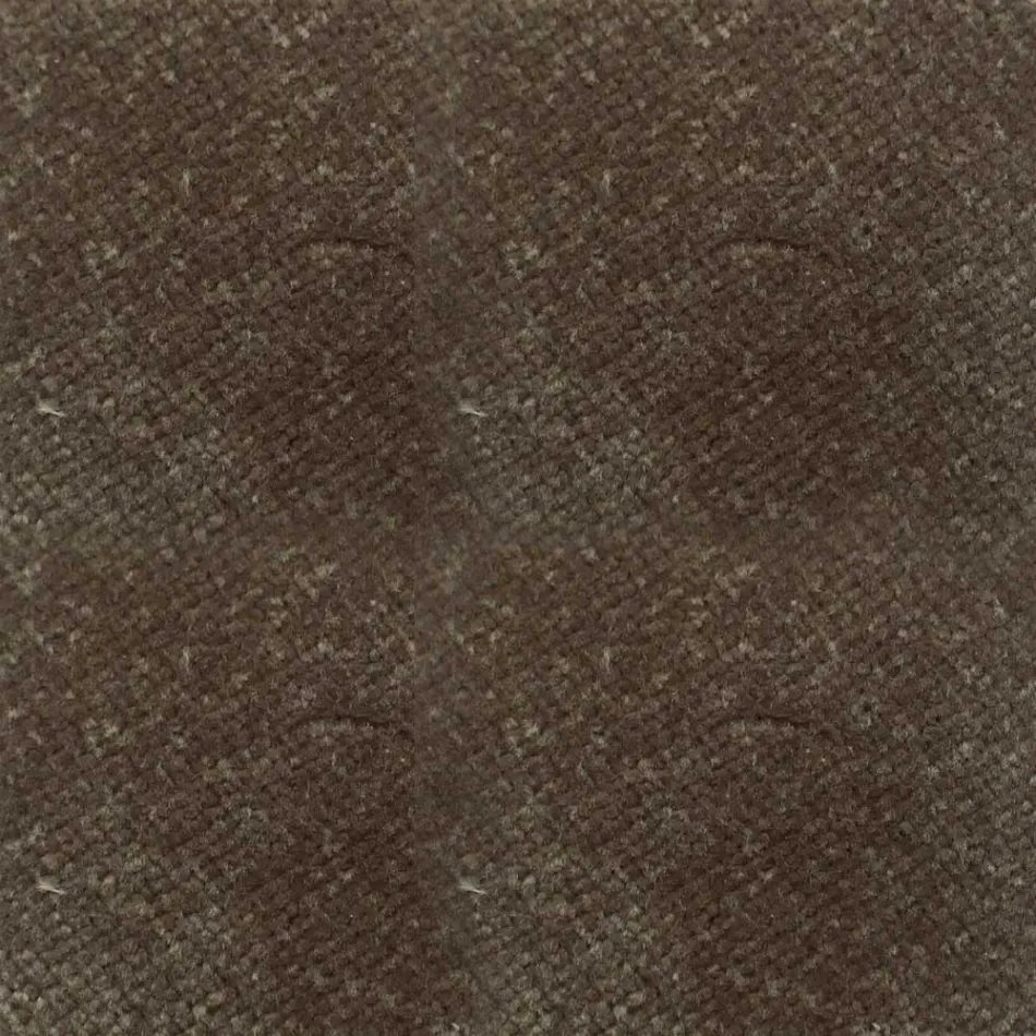 Cadeira empilhável de madeira com assento de veludo fabricada na Itália, 2 peças - Leipzig Viadurini